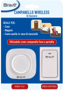 Bravo-campanello-senza-fili-senza batteria-wireless-ex art-92902915